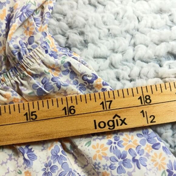 Magnolia Boutique Floral Babydoll Dress. Women's Large. Peekaboo Tie Front...... - Picture 8 of 11